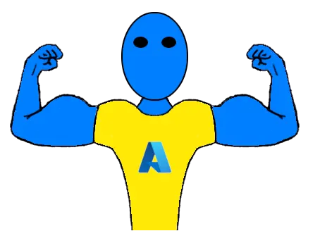 azureDummy - Azure Front Double Bicep - jeroentrimbach /2021/08/azure-bicep-intro/azureDummy-doublebicep.webp