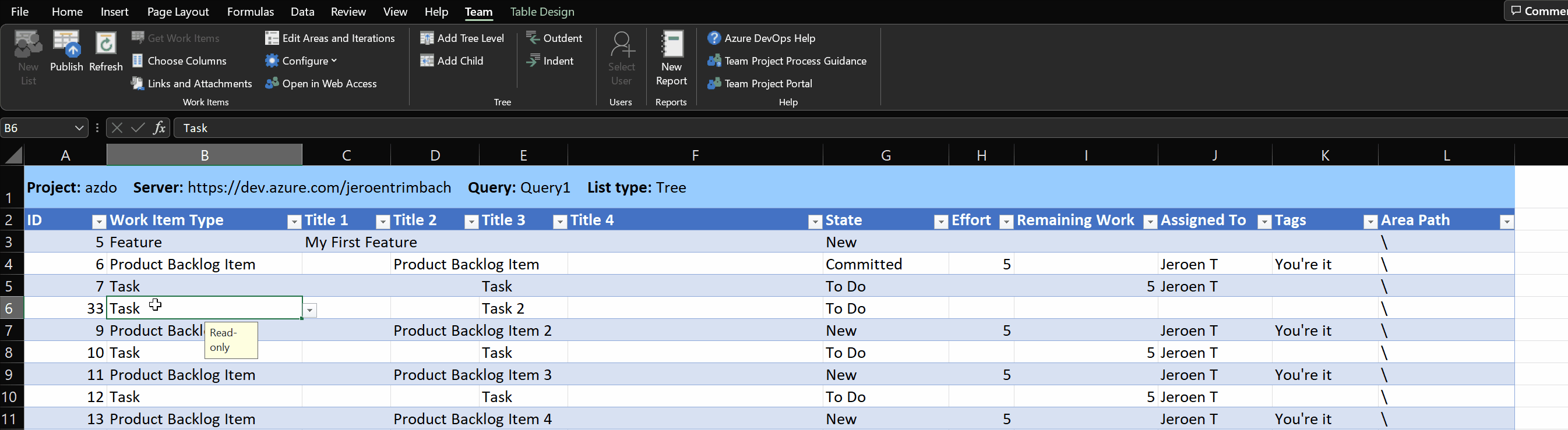 Azure Boards - Add Work Item in Excel /2022/05/azure-boards-bulk-planning/AzureBoardsAddWorkItemInExcel.webp