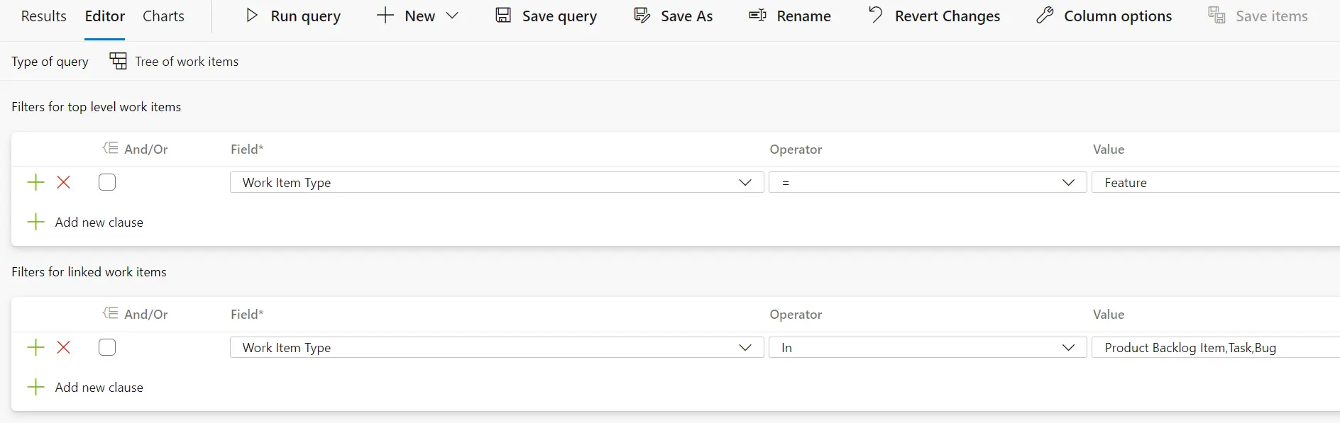 Work Item Query - Sample /2022/05/azure-boards-bulk-planning/WorkItemQuerySample.webp