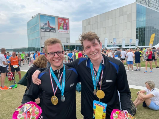 Almere City Run /w Stefan Trimbach! - jeroentrimbach /2023/10/amsterdam-marathon-2023/JeroenTrimbachStefanAlmereCityRun.webp